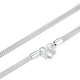 Jin Yixin platinum men's necklace platinum men's PT950 platinum necklace simple and fashionable platinum chain men's and women's platinum necklace platinum about 17.2 grams long about 52cm wide about 2.5mm