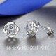 EothPT950 platinum four-leaf clover earrings for girls fashion earrings and earrings Chinese Valentine's Day gift for girlfriend's birthday PT950 platinum four-leaf clover earrings + certificate