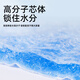 德佑德佑婴儿隔尿垫宝宝护理垫透气不可水洗隔尿床垫一次性亲肤尿布 银装中号M码46片和乳霜纸40抽