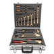 Nanbowan explosion-proof tool combination set, spark-free explosion-proof tool set, oil depot and gas station copper explosion-proof combination tool set, 36-piece set (checked luxury set) customized