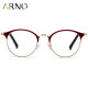 
ARNO FOCUS ON YOUR EYES reading glasses for women anti-blue light fashion young high-end brand high-definition elegant large frame flower glasses A1049 150 degrees