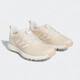 adidas 阿迪达斯 高尔夫球鞋女鞋BOA快速系带防滑轻量带钉运动休闲鞋子 GV9435 粉白/粉白/黄 38.5