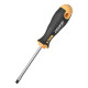 felo original imported German screwdriver eleven-character industrial high-quality chromium vanadium steel driver batch 400 small household 400 653 10 (one-character 6.5x100mm)