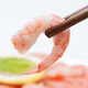 Yanhao Fisheries Cooked Frozen Arctic Sweet Shrimp with Seeds Net Weight 3 Jin Jin equal to 0.5 kg (MSC Certification) 90/120 Thawed and ready to eat 25 years new