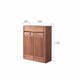 Meubles lumineux armoire à chaussures simples moderne armoire à chaussures en bois massif armoire de partition latérale 2603 armoire à chaussures