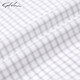 Sachi Satchi Cascus Simple Square Collar à cardigan rayé CARDIGAN BUSISTANCE CORTES CORTES MENS AVEC MUMURBERNE SILLE ANTI-WRIDLES BLACHING 52
