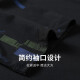 与狼共舞【冰氧吧】圆领短袖T恤男士2025夏季新款字母印花透气短t上衣6195 黑色-001 L (175)