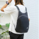 LeCali Outdoor Folding Bag Travel Bag Ultra-light Water-Repellent Storage Skin Backpack Men's and Women's Outdoor Sports Bag Folding Bag [Black]