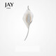 Jay's smooth sailing brooch, high-end women's pin accessories, birthday gift for elder mother and mother-in-law, silver