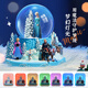 Cool fire crystal ball music box girl birthday gift children 7-14 years old girl daughter Princess Aisha music box