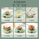 OIDIRE (Odd) Heating Coaster Constant Temperature Coaster Insulation Coaster Heating Cup Constant Temperature Cup Milk Warmer Insulation Base Tea Coaster Health Cup Warm Cup Adjustable Temperature Smart 0L - Green Standard Model without Water Cup