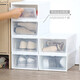 Alice Shoe Box AJ Shoe Box Transparent Storage Box Shoe Rack Storage Box Shoe Cabinet Men's Sneakers Leather Shoes Organizing Silk 46 Points 5 Size AJ Can Hold 8 Extra Large Sizes