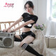 Luo Qimeng sexy lingerie female SM uniform temptation sexy hollow football baby jk uniform role play sexy thong with sexy stockings sexy uniform suit L1523