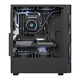 Peninsula Iron Box (PADO) W5 black gaming computer desktop main case (supports 8 fans/360 water cooling/ATX motherboard/wide body chassis)