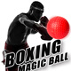 O'Need Boxkugel Speed ​​Ball Kopf montiertes Suspension Reaktion Ball Boxing Ziel Magie Reaktionstraining Kampfkunst Kampfausrüstung Boxless Teleskope Baumwollstirnband + Anfänger Lichtfarbe Ball