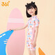 
361 children's swimsuits, girls, middle-aged and children's one-piece five-point swimsuits, girls summer prints, quick-drying, breathable hot spring swimming suits