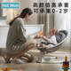 辣妈（hot mom）哄娃神器婴儿摇摇椅 电动新生儿宝宝哄睡摇篮安抚椅躺椅 深灰色