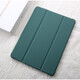 Leli 2015/2017 iPad Pro12.9 protective case with pen slot for Apple A1584 flat panel A1652 old model 12.9-inch A1670 sleeping case A1821 dark night green (acrylic transparent hard bottom) suitable for 2015/2017 old model Pr