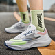 
Gukadun (GUKADUN) men's shoes breathable mesh casual sports shoes men Putian boys running summer mesh shoes students pegasus running shoes men 9901 white and blue 40