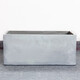 Cement flower box large rectangular flower trough manger special Nordic magnesia mud flower bed vegetable box flower pond cement color 120*50*60cm (length*width*height)