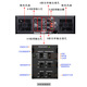 MEIMI CA power amplifier audio high-power pure post-stage professional stage full-range speaker subwoofer performance amplifier KTV stage performance four-channel amplification CA6=650X650W