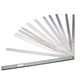 Extended stainless steel feeler gauge thickness gauge gap gauge plug gauge measuring piece 500 800 1000mm high precision 50CM (20 pieces 0.05-1mm)