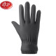 Langsha gloves men's winter warm plus velvet thickened touch screen gloves windproof and cold-proof riding motorcycle men's gloves LSSQ-A045-858 black