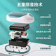 Boshun silent air pump adjustable air volume small household oxygen pump fish farming aquarium fish tank double-hole oxygen pump YE-999 double-hole air pump 12W bare pump