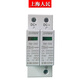 Shanghai 2P DC power supply lightning protection DC24V anti-surge protector monitoring 12V module 1000V white 12V DC