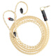 AcroLINK sterling silver gold-plated line se846 Andromeda w80mmcx Xielantu n5005 balanced headphone upgrade line IM series 4.4 balanced straight head (for player exclusively)