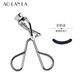 AOLANLA American stainless steel wide-angle eyelash curler professional natural curling long-lasting eyelash curler for beginners with replacement pad, silver