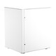 JONSBO C2 white MINI chassis (supports 24.5*21.5CM size internal motherboard/all-aluminum chassis/ATX power supply/80MM high internal radiator)
