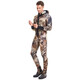 Swimming speed (Yon sub) YON SUB wetsuit one-piece thickened hooded wetsuit snorkeling suit 5mm winter swimming thermal suit cold-proof surfing suit 5MM gray camouflage plus velvet style XL