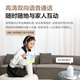 Haier wireless home camera mobile phone remote monitor 360 degrees no blind spots with night vision panoramic voice automatic rotation can talk indoor and outdoor PTZ