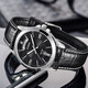 Casio (CASIO) men's watch Simple men's quartz watch Casual business black disc black belt MTP-1381L-1A