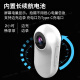 YZZCAM Campus thumb sports camera mini digital small camera HD students can take pictures upload mobile phone travel Vlog anti-shake sports camera motorcycle recorder A100 camera black (32G card)