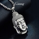 GsunG platinum Buddha head pendant PT950 Buddha head women's hangtag three-dimensional men's platinum Buddha hangtag. Priced by gram. Contact before bidding.