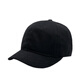 Men's hat with short brim, American retro trend, versatile all-season fashion baseball cap for women, Korean style peaked cap, trendy brand YSM-50 black, unisex (55-60cm) adjustable