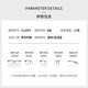 镜邦 近视眼镜超轻防滑黑色眼镜框男方形金丝防蓝光眼镜Z 12003透明浅金 配1.56防蓝光镜片