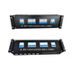 Cabinet power distribution unit box power distribution board module computer room rack-mounted power distribution unit column head cabinet mains UPS configuration 10 one in and ten out 3U black box 0x0x0cm