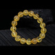 Natural amber beeswax, high purification water, chicken oil, gold amber, six-character mantra, Buddha bead bracelet, peace protection bracelet, diameter 11+mm, direct supply from the manufacturer