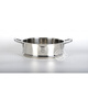304 stainless steel steamer steamer thickened and heightened integrated steamed bun steamer steamer steamer universal gray 24 flat mouth 304 steel handle