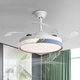 
Liquor Lad fan light ceiling fan light integrated living room household lighting invisible dining room fan light 42 inch 6623+three colors +