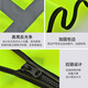 Quxing Reflective Vest, Labor Protection Reflective Clothing, Zipper Fluorescent Yellow and Green Vest, Safety Warning Duty Cycling Safety Clothing, Necessary for Vehicle Inspection, National Standard Zipper Reflective Clothing