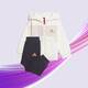阿迪达斯（adidas）童装春节款红色宝宝运动休闲长袖连帽套装  JF3882粉 98cm 