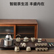Made in Tokyo, complete set of tea sets, tea tray, table cup, kung fu brewing, automatic water supply, Ru kiln with 20 heads