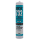 DOW 732/DOW CORNING 732 glass glue/sealant/aluminum color NSF food grade certified glue black (old packaging)