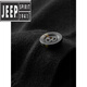 JEEP SPIRIT男装针织开衫男士毛衣外套薄款商务V领毛线衣男春秋冬202 MY9031黑色 M