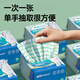Xiaozhijia disposable lazy rag kitchen rag scouring pad washable dishcloth 25*25cm 30 pumps*9 pack