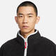 Nike (Nike) Veste du haut du printemps et automne pour hommes Nouveaux imitation chaude Lamb Velvet Stand Collar Fashion Sportswear Veste décontractée FZ6194-010 / Black / Year of Dragon Limited M (170) / suggéré 120-130jin [Jin est égal à 0,5 kg]